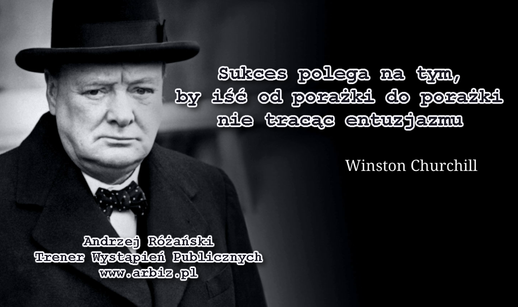 Sukces wg Winstona Churchilla