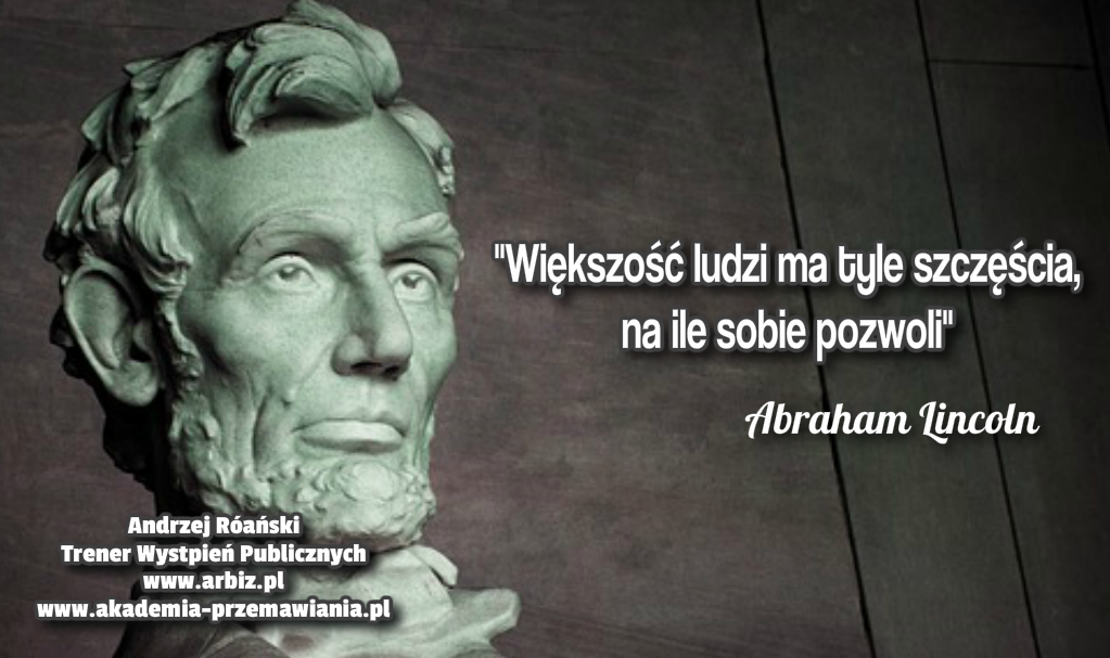 Szczescie wg Abrahama Lincolna